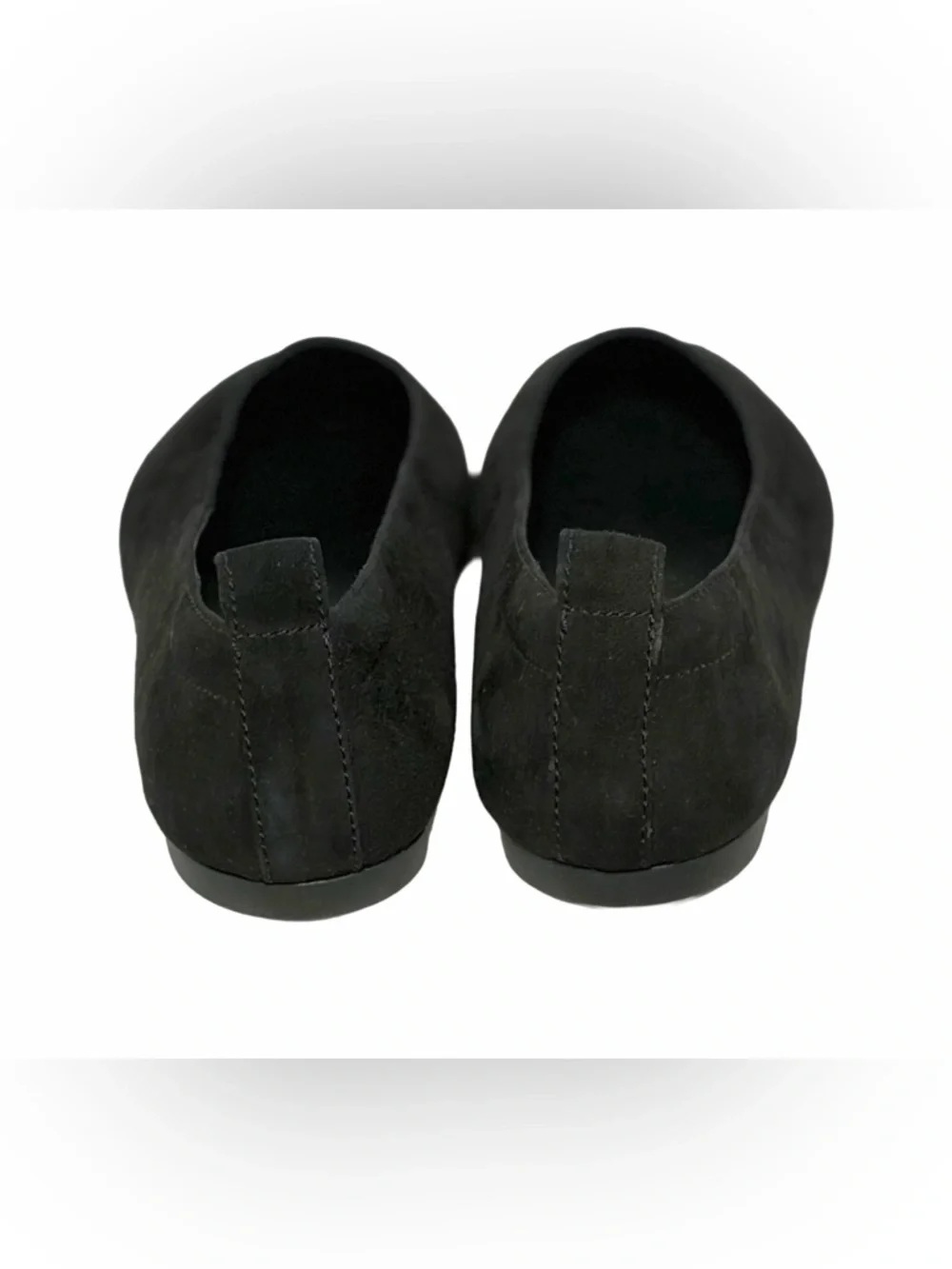 NIB Everlane Black Italian Suede Leather Day Glove Flats, Size 6.5M - Picture 8 of 15